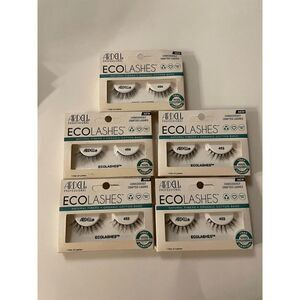 Ardell EcoLashes Natural Fiber Organic Band Lashes 454 453 Lot of 5